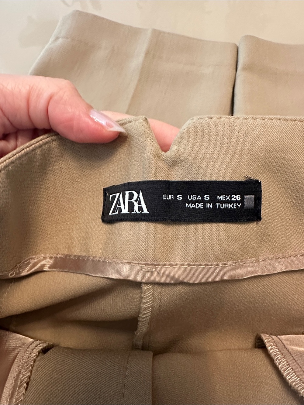 Zara high rise trouser small - Picture 2 of 6